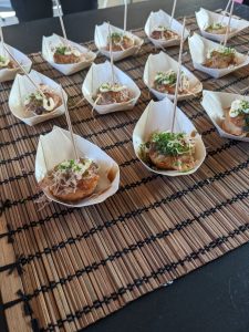 Takoyaki (boulette fourrée au poulpe)